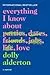 Cover of Everything I Know About Love