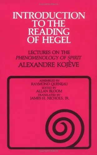 Cover of Introduction to the Reading of Hegel: Lectures on the Phenomenology of Spirit