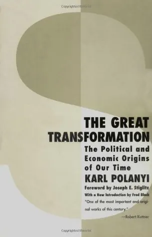 Cover of The Great Transformation: The Political and Economic Origins of Our Time