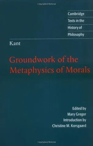 Cover of Groundwork of the Metaphysics of Morals