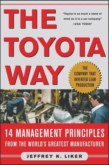 Cover of The Toyota Way: 14 Management Principles from the World's Greatest Manufacturer