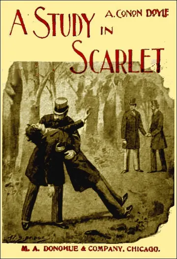 Cover of A Study in Scarlet