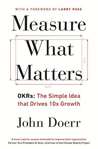Cover of Measure What Matters